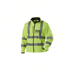 Chaqueta Softshell Amarilla de Alta Visibilidad para Equipo de Seguridad y Supervivencia PREVENT - Product Image 2
