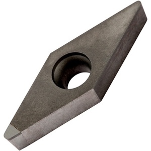 Inserto de Torneado Indexable ISO VCMW 160404FNPD1, Gris Oscuro, Diámetro del Orificio 4.4 mm - Product Image 1