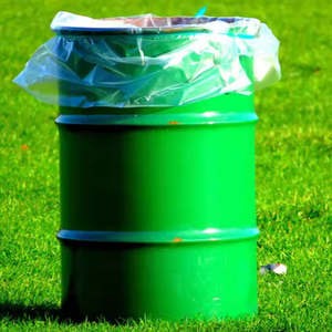 Bolsa de basura degradable de plástico negro grande de Vietnam de 100-200 galones Bolsas de basura industriales gruesas - Product Image 5