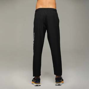 Pantalones Deportivos Casuales para Hombre, Cintura Elástica, Color Negro, Micro Twill, Poliéster 100% Algodón, Lavado de Color, Talla XL, Corte Recto - Product Image 2