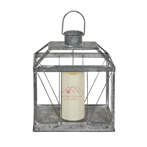 Farol de Metal Hecho a Mano Más Vendido, Farol Marroquí Dorado - Product Image 6