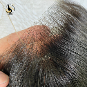 Envío Rápido 100% cabello humano sin procesar cierre encaje suave sedoso recto suizo HD transparente Frontal y cierre - Product Image 3