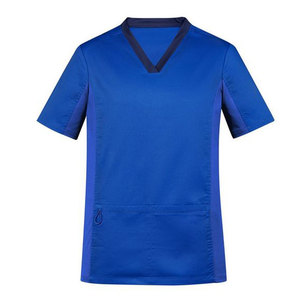 Uniforme médico blanco con logotipo personalizado, uniforme de enfermera, bata de laboratorio, ropa de trabajo de médico de hospital unisex, ropa de general de enfermería - Product Image 1