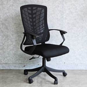 Chaise de bureau pivotante GAK855, dossier en maille ergonomique, design minimaliste contemporain, hauteur réglable, base en plastique, matériau en tissu - Product Image 2