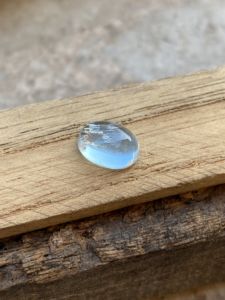 Natural 2,64 quilates aguamarina cabujón Color superior forma ovalada piedra preciosa suelta para la fabricación de joyas buen brillo - Product Image 4