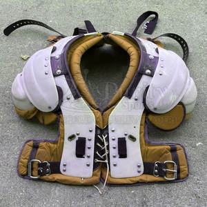 Conception personnalisée Épaulettes de football américain grande taille respirant OEM Service pratique porter pour les hommes - Product Image 2