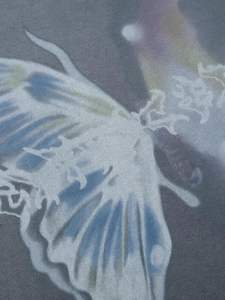 เสื้อยืดลำลองแนวสตรีทผ้าคอตตอน100% โลโก้ด้านหน้าทรงหลวมเข้ารูป - Product Image 3