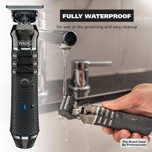 Tondeuse à barbe sans fil rechargeable USB de style squelette pour hommes, technologie lithium-ion, lame de coupe précise, IPX7, pour usage hôtelier - Product Image 3