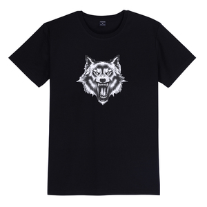 Alta calidad Color sólido Casual personalizado cuello redondo manga corta 100% algodón transpirable hombres camiseta pantalla de seda impresión colorida - Product Image 1