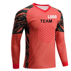Alta calidad Pakistán hecho 100% poliéster transpirable ligero ecológico secado rápido niñas fútbol portero Jersey uniforme - Product Image 1