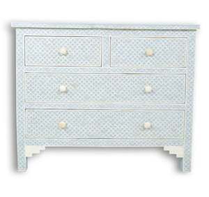 Vente chaude os incrustation coffre tiroir Design créatif os incrustation meubles décoration de la maison Table os naturel incrustation poitrine tiroirs - Product Image 1