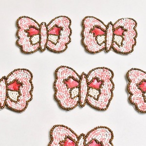 ที่รองแก้วสีชมพูลูกปัดหลายเม็ดทำมือเสื่อตกแต่งสำหรับห้องครัวโต๊ะรับประทานอาหารที่วางแก้วกาแฟขายส่ง - Product Image 4