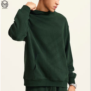 Venta al por mayor de lujo personalizado peso pesado hombres Sudadera con capucha de punto de gran tamaño 100% algodón 500gsm francés Terry ecológico de secado rápido No - Product Image 5