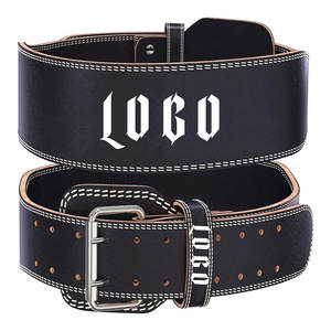 Venta al por mayor 2025 cinturón de peso muerto de diseño unisex púrpura disponible en varios tamaños cinturón de levantamiento de pesas de cuero Pu - Product Image 5