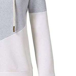 Sudadera con Capucha de Manga Larga para Mujer de Alta Calidad de Jazo Industries, Diseño Personalizado, Algodón Transpirable, Logotipo Frontal Digital - Product Image 4