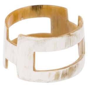 Particulièrement naturel corne de buffle manchettes, bracelets et bracelets en véritable corne de buffle, disponible dans un assortiment de - Product Image 6