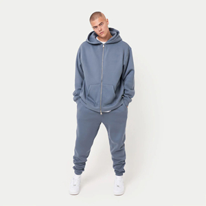Sweat à capuche personnalisé pour hommes, poids lourd, délavé à l'acide 470 g/m², confortable, respirant 100% coton, épaules tombantes, logo imprimé pour l'hiver - Product Image 4