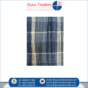 Vente en gros de paillassons de sol en chindi de taille personnalisée en forme de rectangle du principal fabricant d'origine indienne à un prix abordable - Product Image 3