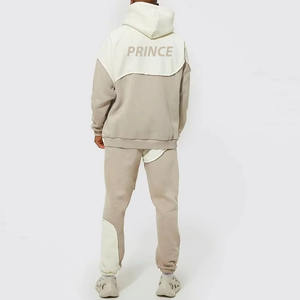 Derniers survêtements d'hiver en polaire pour hommes survêtements à manches longues et lourds de grande taille OEM pour hommes - Product Image 2