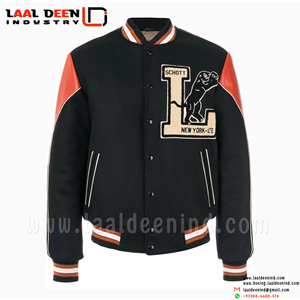 เสื้อแจ็กเก็ตเบสบอล,ออกแบบโลโก้และออกแบบได้ตามต้องการ - Product Image 4
