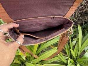 Sac à bandoulière en cuir de vachette à franges, style western, cuir travaillé à la main, sac à bandoulière bohème gypsy, sacs multi-usages faits à la main - Product Image 6