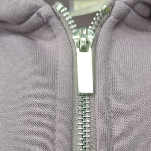 Sudaderas con cremallera completa para hombre lisas hechas a medida de forro polar de algodón sudaderas con capucha elegantes para hombre con colores personalizados, tamaño y logotipo - Product Image 6