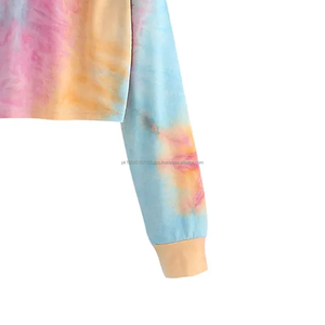 เสื้อฮู้ดแขนยาวสำหรับผู้หญิงคอปกแบบมีฮู้ดพิมพ์ลายการ์ตูนแบบลำลองเสื้อครอปฤดูใบไม้ร่วง - Product Image 6