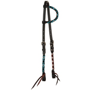 Serre-tête de cheval en cuir et collier de poitrine en cuir de vachette utilisé pour les vêtements de cheval - Product Image 5