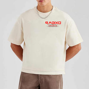 Camisetas de Hombre de Corte Regular con Efecto Desgastado por Ácido, Personalizables, de Cuello Redondo, Estilo Urbano, de Secado Rápido - Product Image 2