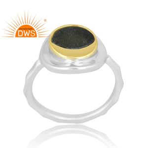 Best Selling 925 Sterling Silver Natural Gold Sheen <b>Obsidian</b> Gemstone Ring Custom <b>Jewelry</b> For Women Gift For Her - Product Image 1