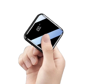 พาวเวอร์แบงค์ขนาดเล็กพกพาได้มีกำลังไฟ20000mAh แบตเตอรี่ลิเธียม USB คู่แท่นชาร์จดิจิตอล - Product Image 1