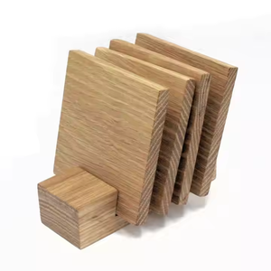Dessous de verre en bois forme carrée meilleur support en bois de conception pour la maison et le restaurant vaisselle Dessous de verre en bois par l'artisanat en croissant - Product Image 4