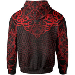 Sweats à capuche à sublimation au design unique Tissu tricoté grande taille Couleurs personnalisables Séchage rapide Coupe-vent Respirant Respectueux de l'environnement - Product Image 6