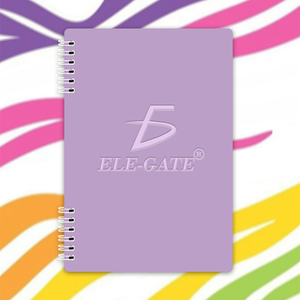 Quaderno a Righe da 80 Pagine con Copertina Laminata in PP Resistente e Rilegatura a Spirale Metallica - Product Image 2