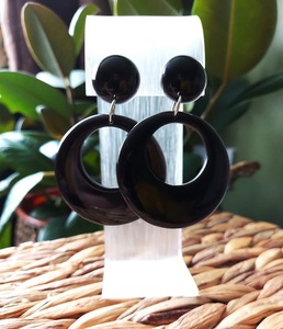 Pendientes de Resina Bordados a Mano, Joyería de Moda de Acero Inoxidable para Mujeres y Niñas, Estilo Clásico para Bodas, Alta Calidad - Product Image 4