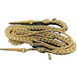 เชือกถักสีทอง/เงินสำหรับใช้ในพิธีเสกเครื่องแบบและอุปกรณ์ป้องกันภัยส่วนบุคคล - Product Image 1