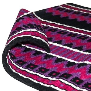 Western Show Horse Saddle Blanket Diseño de Nueva Zelanda Manta de sillín de lana hecha a mano Top Wool Saddle Pad Size - Product Image 4