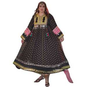 เดรสผ้าคอตตอนปักลูกไม้สไตล์วินเทจจาก Kuchi - Product Image 1