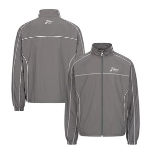 Chaquetas cortavientos de alta calidad para hombre, chaqueta básica lisa con logotipo personalizado, entrenamiento físico, correr, deporte de ocio, chaqueta con capucha - Product Image 2