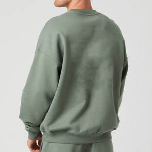 2026 sudadera personalizada para hombre, precio al por mayor, sudaderas para hombre, sudaderas lisas de alta calidad de gran tamaño para hombre, sudaderas transpirables de algodón 100% - Product Image 2