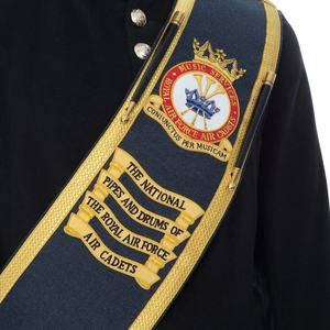 Meilleures ventes, écharpes brodées personnalisées de haute qualité, accessoires d'uniforme d'officier, équipement de protection personnelle, écharpes - Product Image 3