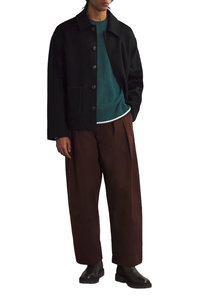 เสื้อถักแบบสวมหัวมีฮู้ดผู้ชายเสื้อสเวตเตอร์คอกลมผ้าหนาแขนยาวแฟชั่นฤดูใบไม้ร่วงและฤดูหนาว - Product Image 2