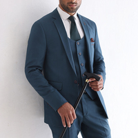 Ensemble de costume léger pour homme, pantalon et veste, couleurs et tailles personnalisables, devant plissé, tissu peigné respirant et anti-rétrécissement