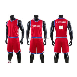 Ensemble d'uniformes de basketball personnalisés OEM |   Shorts de sport pour hommes |   Vêtements d'équipe légers en maille respirante et anti-humidité - Product Image 1