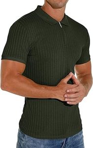 Polos acanalados de buena calidad de talla grande para adultos, camisetas Polos deportivos de golf, ropa informal personalizada con estilo, camiseta Polo de calle - Product Image 6