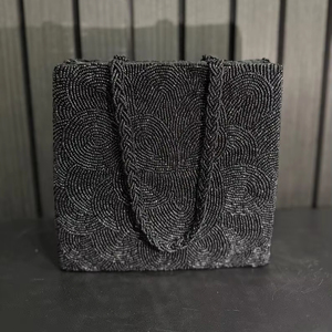 <b>Unique</b> Handmade Beaded Bag, evening party bag , <b>Gift</b> <b>for</b> <b>her</b>, Bridal wedding bag - Product Image 1