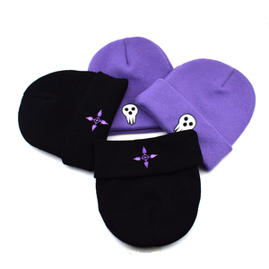 Vente en gros de bonnets d'hiver décontractés et chauds pour hommes et femmes, avec broderie 3D de couleur unie, fabriqués sur mesure - Product Image 6