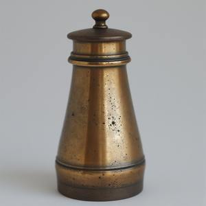 Ensemble de moulin à poivre à bouton rotatif durable et écologique en acier inoxydable fabriqué à la main conçu pour les intérieurs de salle à manger décoratifs - Product Image 2