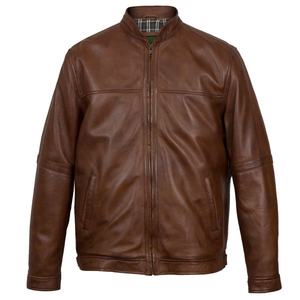 Quick Wear Men Leather <b>Jacket</b> High Quality Most Demanded Designs <b>Light</b> <b>Weight</b> Fully Customized Men Leather <b>jacket</b> for men - Product Image 1