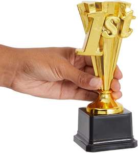 Trophée 3 étoiles d'entreprise personnalisé pour le trophée sportif disponible en trois tailles pour l'exportation mondiale de la coupe Trophy - Product Image 3